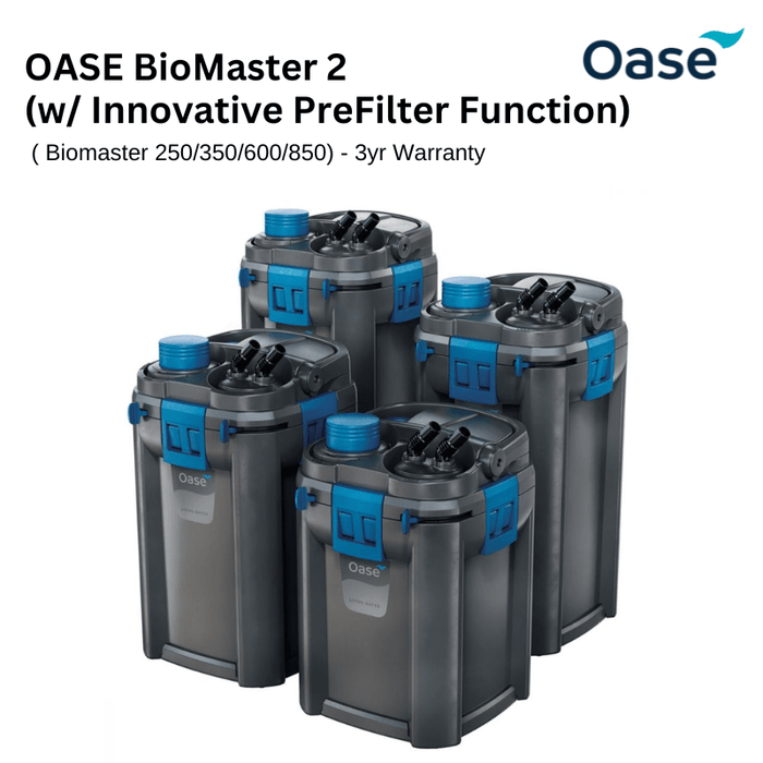 Oase Biomaster 2 (w/ Innovative PreFilter Function)- (250/350/600/850)