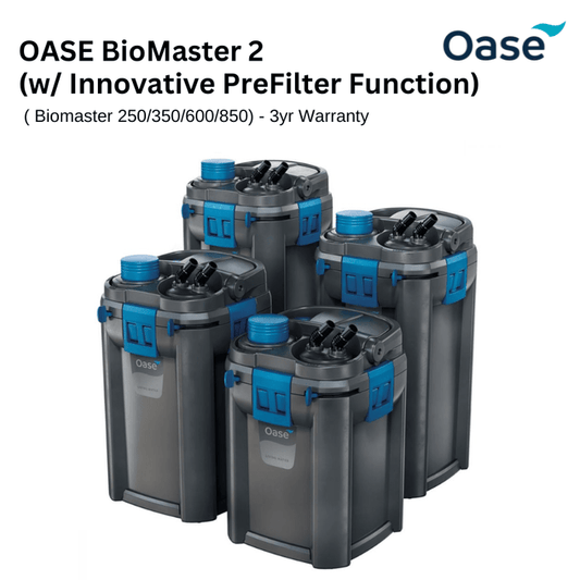 Oase Biomaster 2 (w/ Innovative PreFilter Function)- (250/350/600/850)