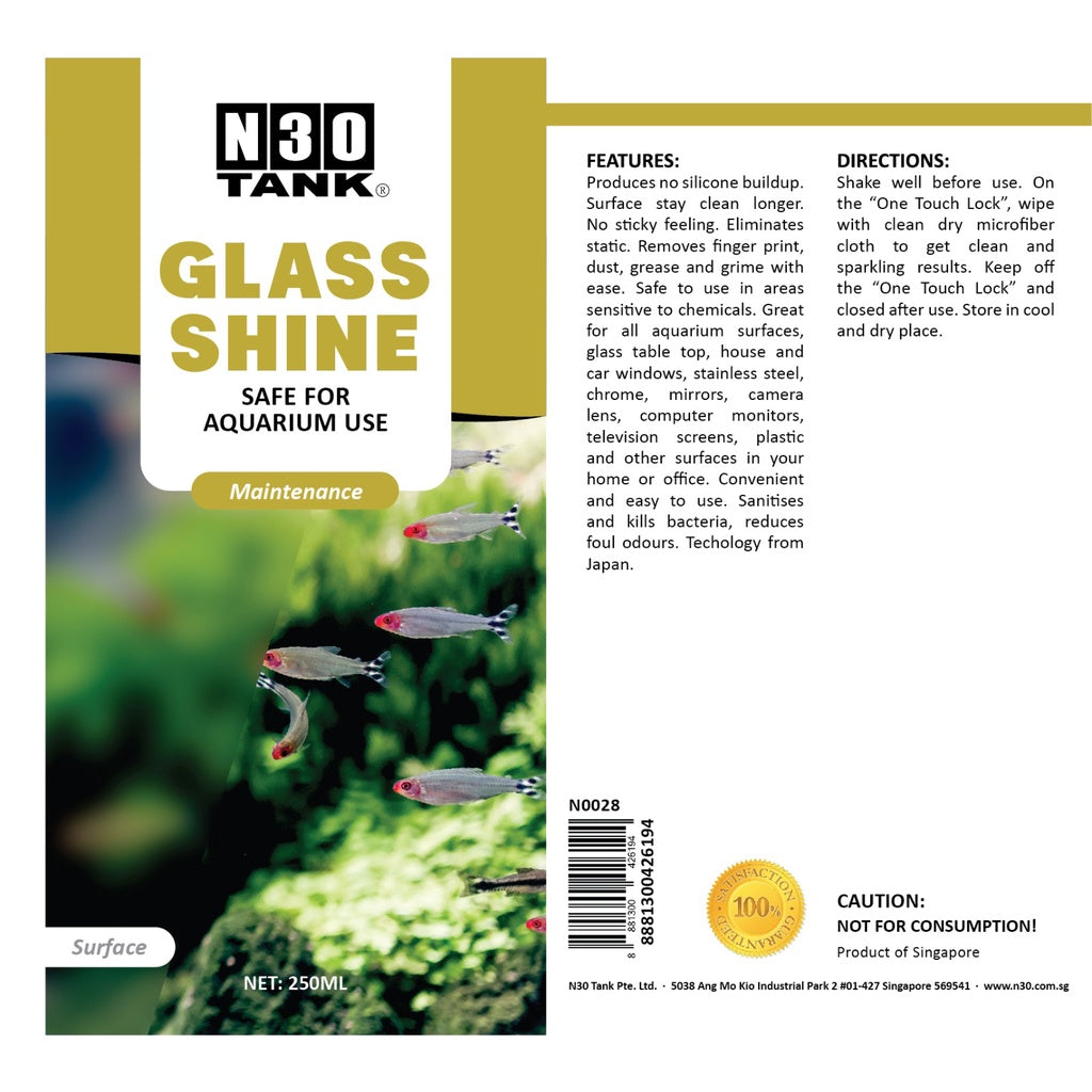 N30 Tank Glass Shine
