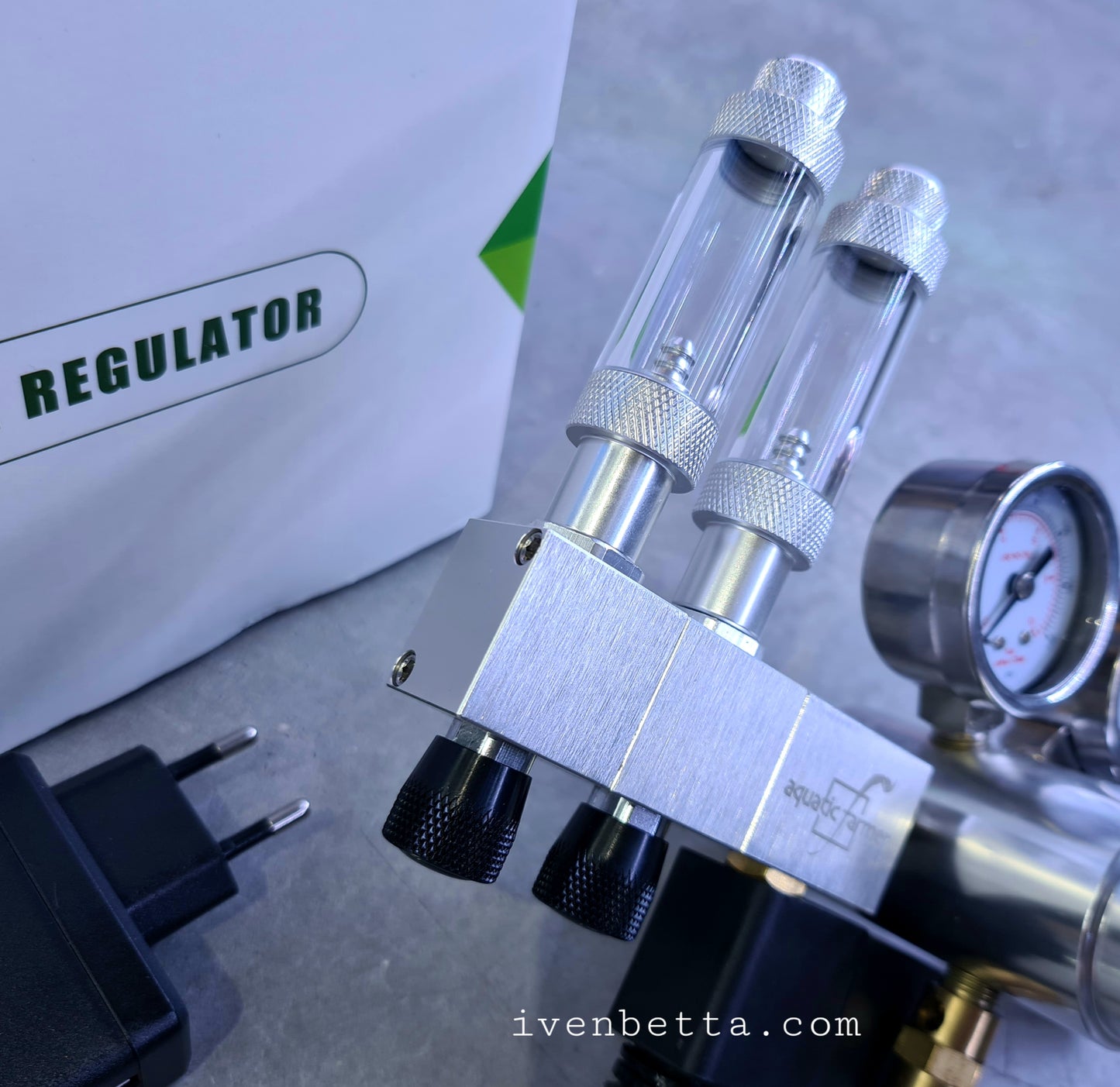 Aquatic Farmer ELITE CO2 REGULATOR - Manifold Block