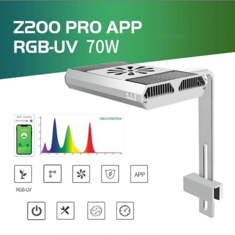 WEEK AQUA Z Series RGB-UV LED Light