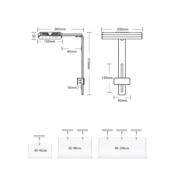 WEEK AQUA Z Series RGB-UV LED Light