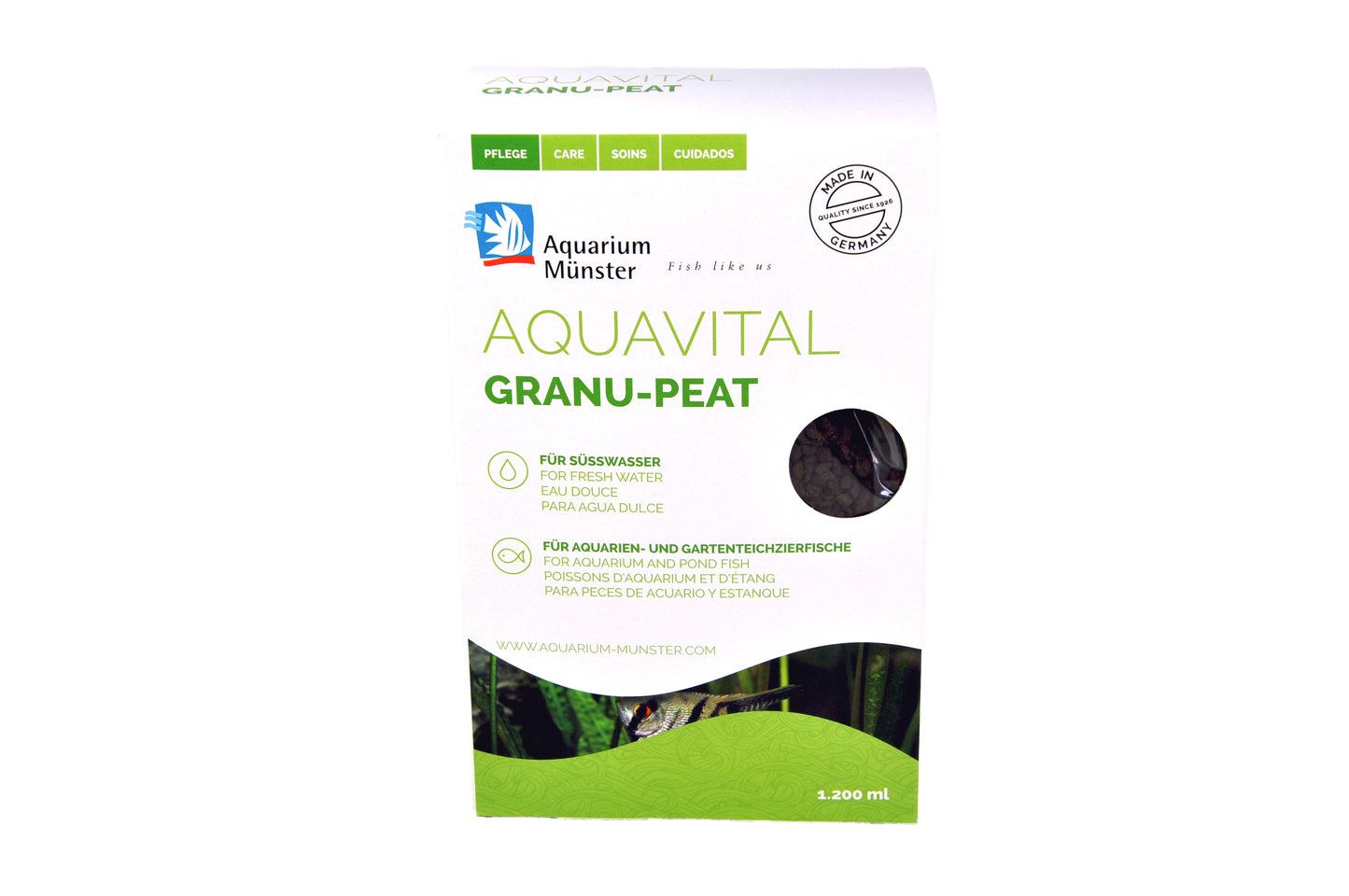 Aquarium Münster AQUAVITAL Granu Peat