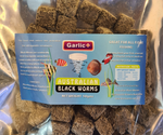 Australian Black Worms - Garlic+ (Cube)