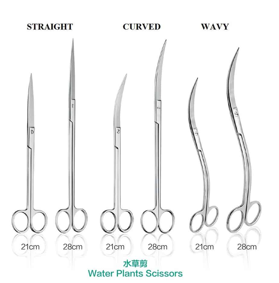 Chihiros Aquatic Plants Scissors (Straight/Curved/Wavy)