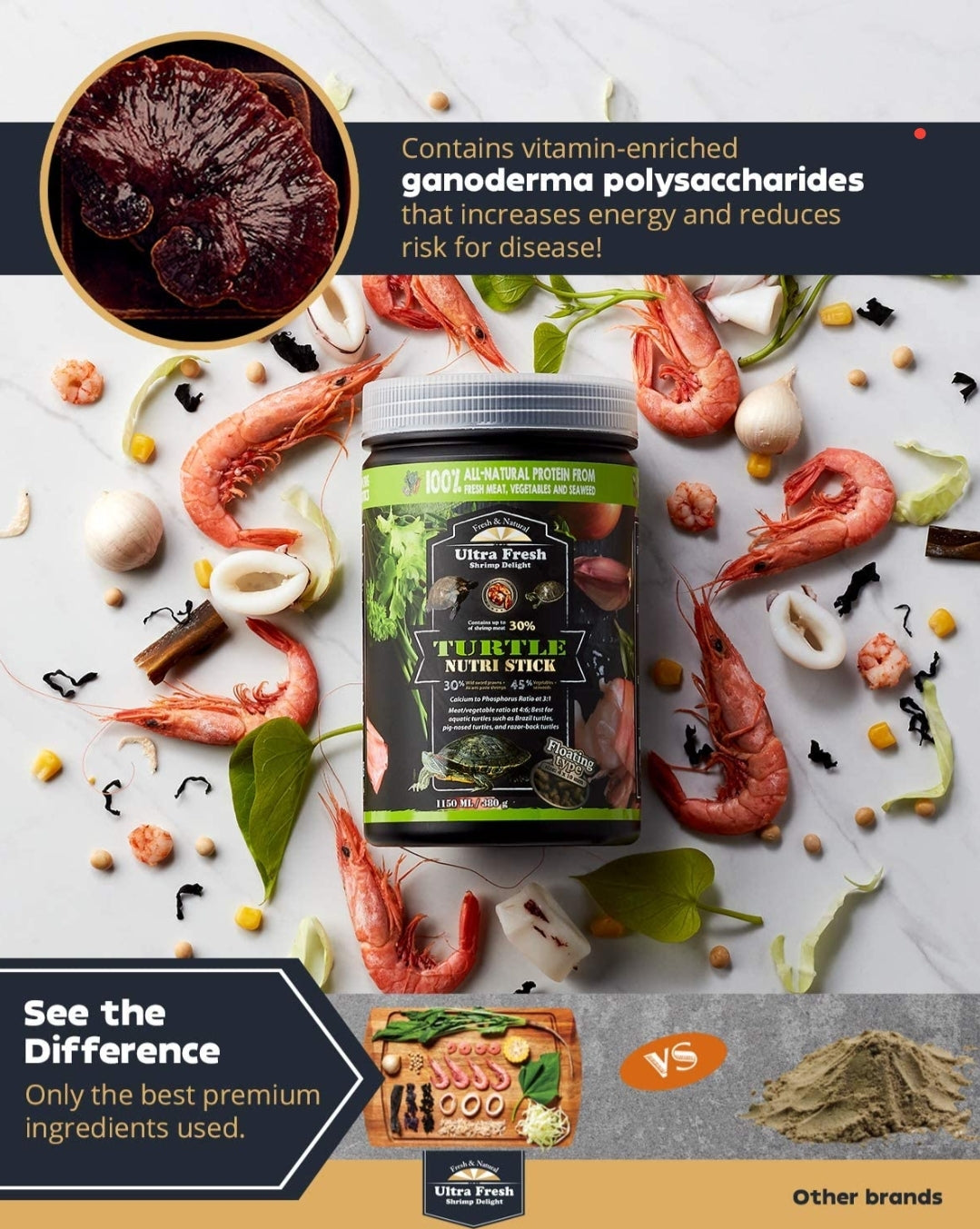 Azoo Ultra Fresh Turtle Nutri Stick